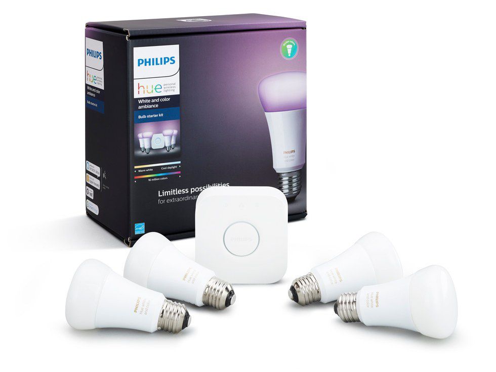 Photo of Philips Hue Starter Kit - A19 bulbd