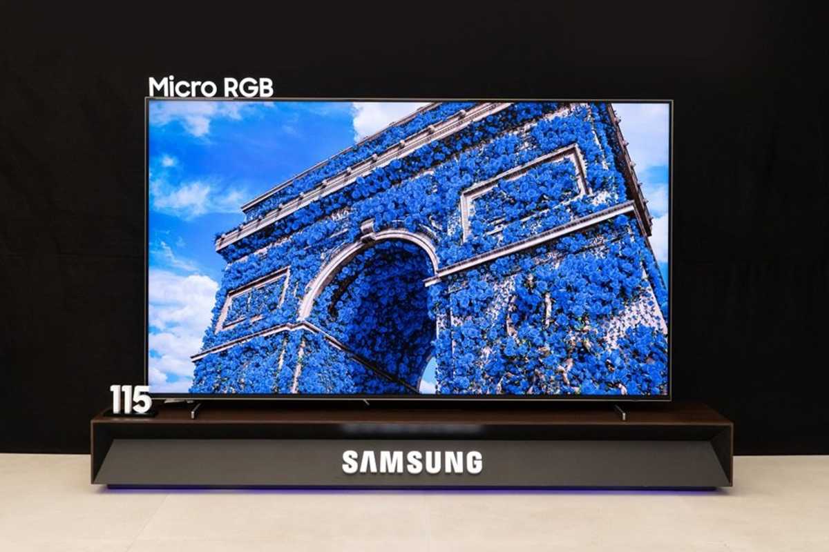 photo of Samsung Micro RGB TV
