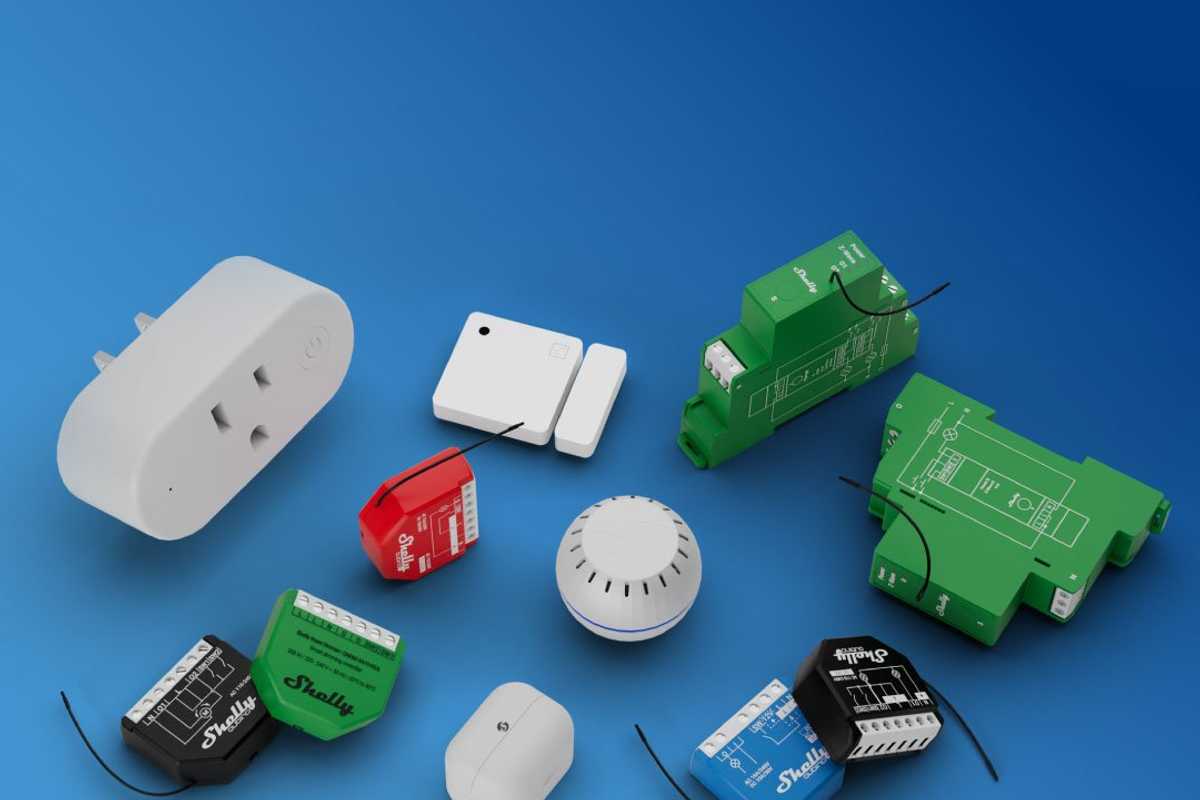 photo of Shelly Z-Wave products