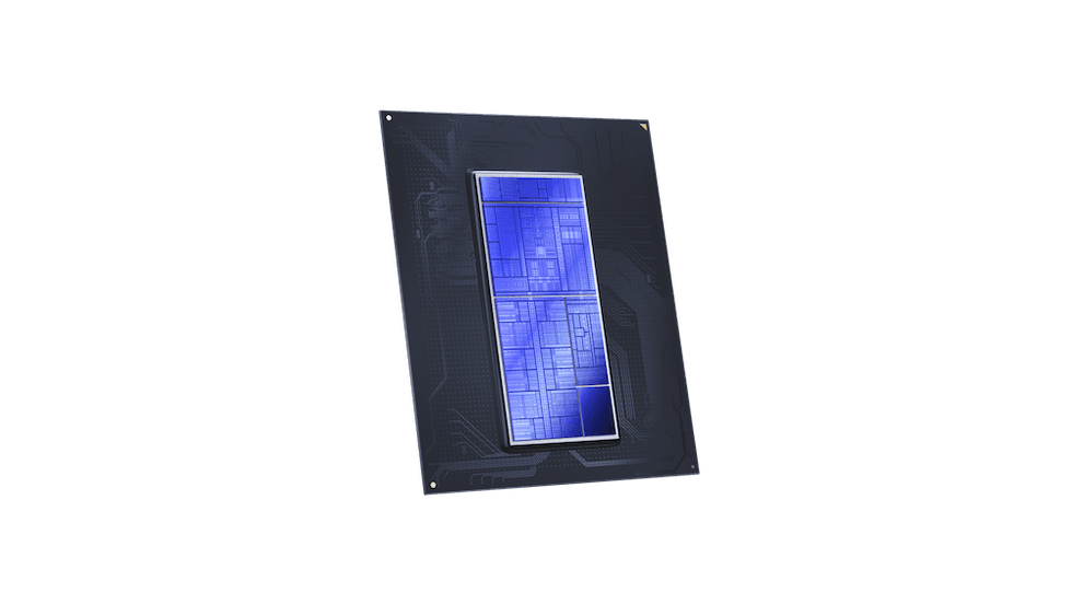 photo of side view of Intel Core Ultra 200HX Plus