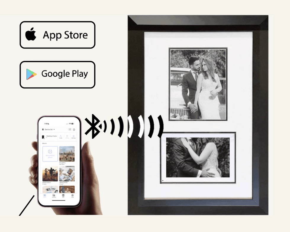 photo of smartphones connecting to Vuephoria vFrame