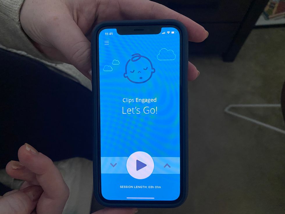 Photo of Snoo app controls
