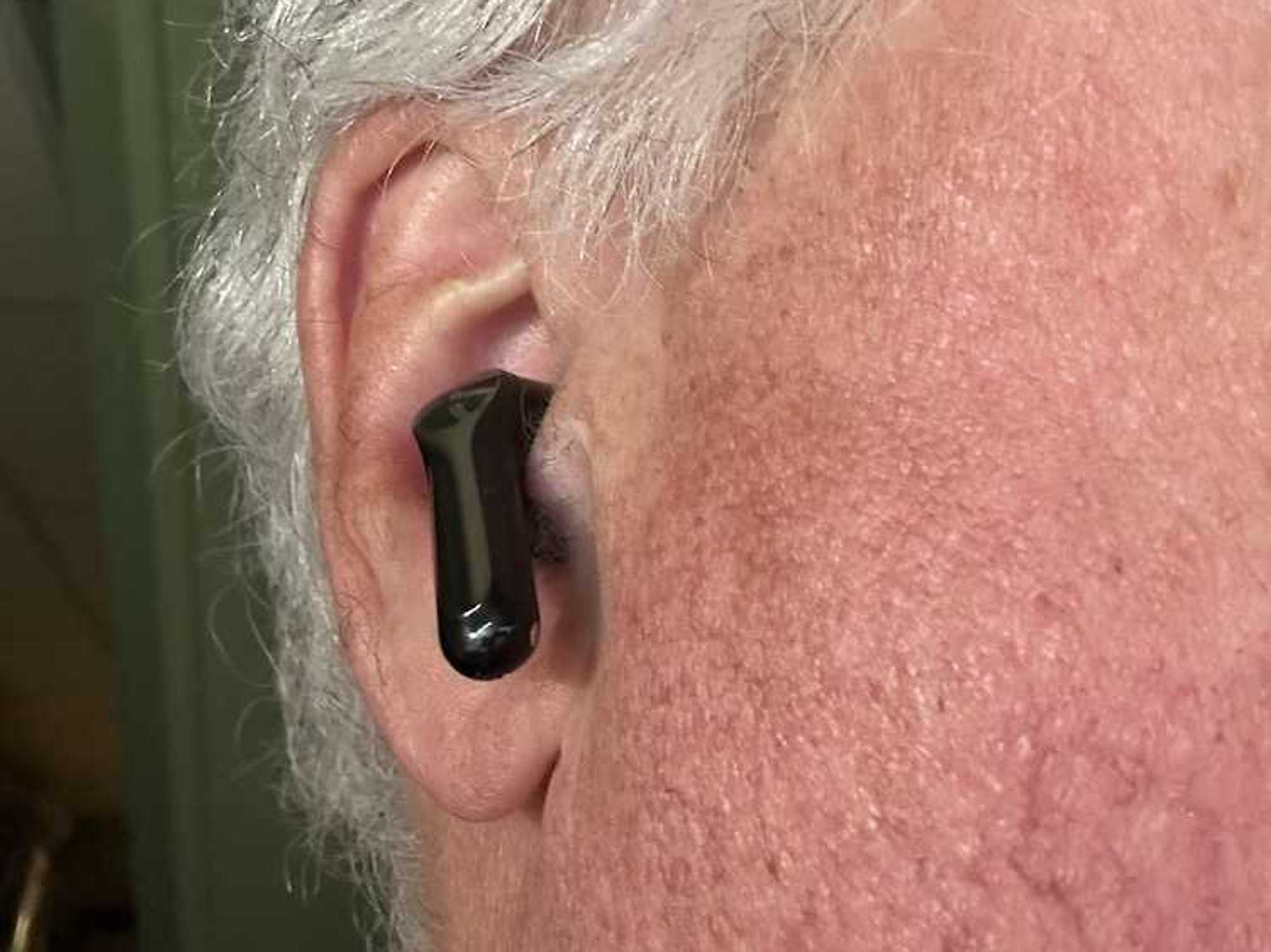 photo of SOUNDPEATS Air6 HS Wireless Earbuds in a person's ear