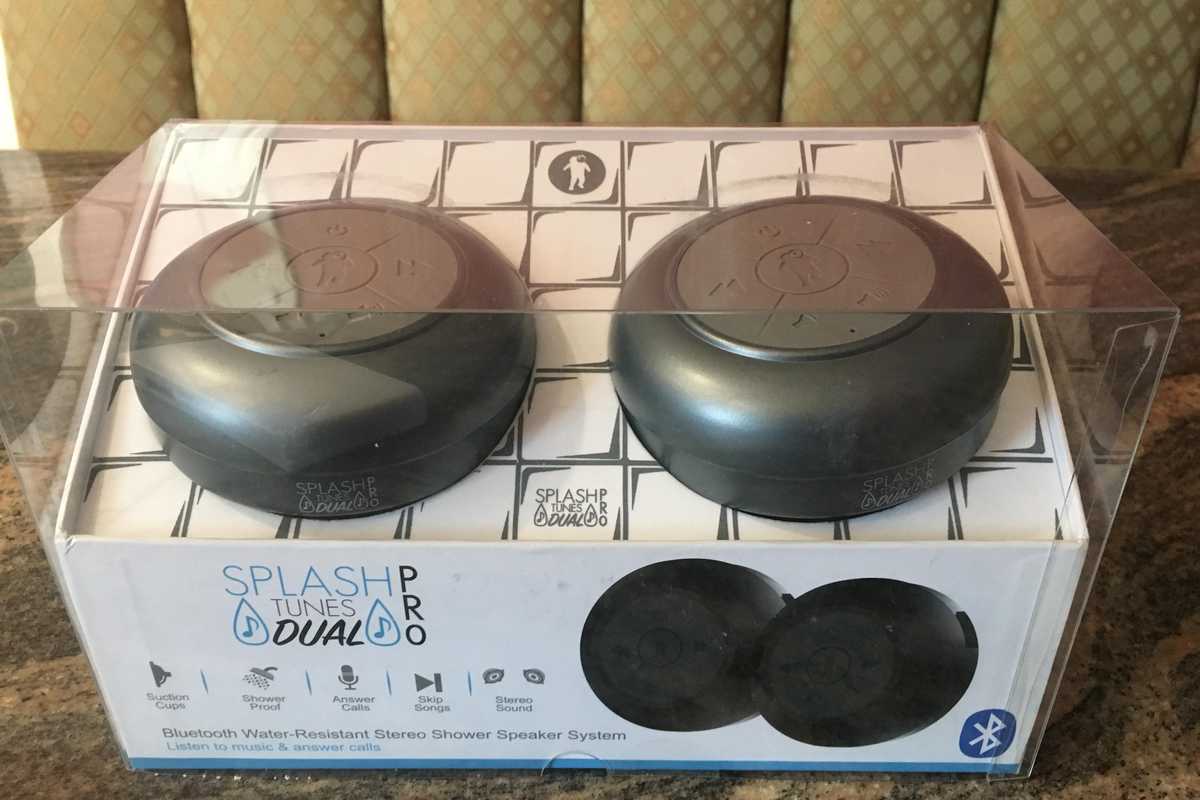 Photo of Splash pro Tunes waterproof bluetooth speakers