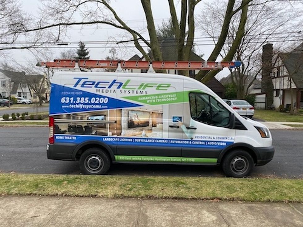 Photo of TechLife truck
