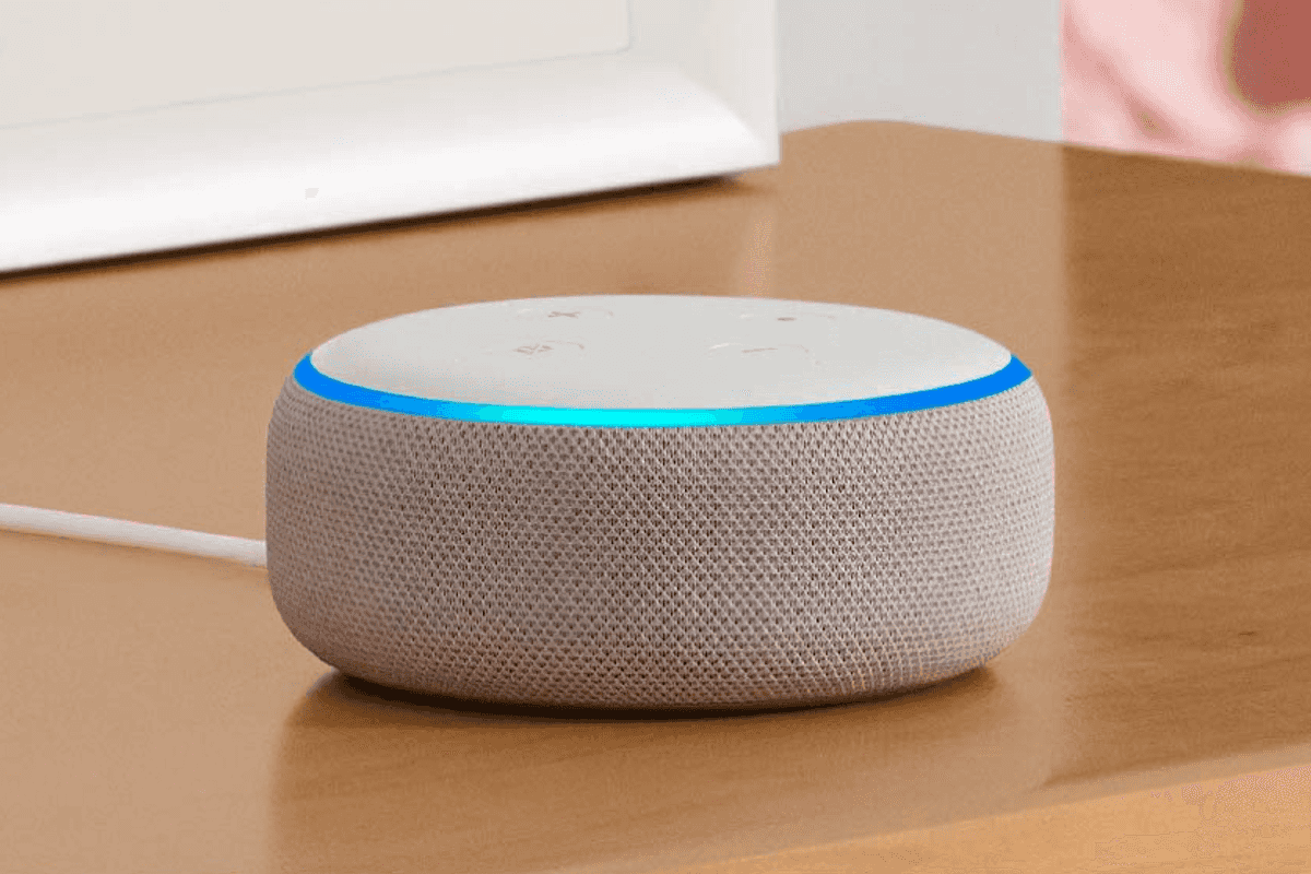 Photo of the Amazon Echo Dot