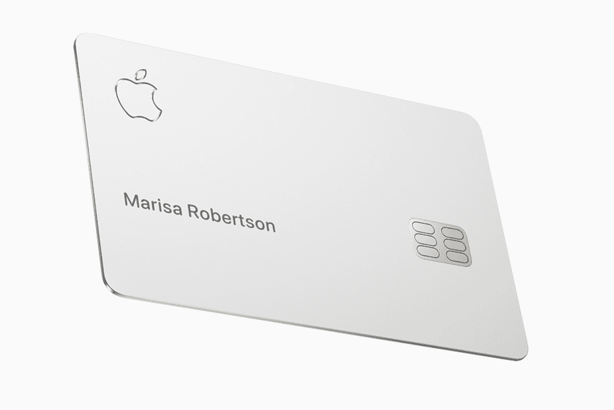 Photo of the Apple Card