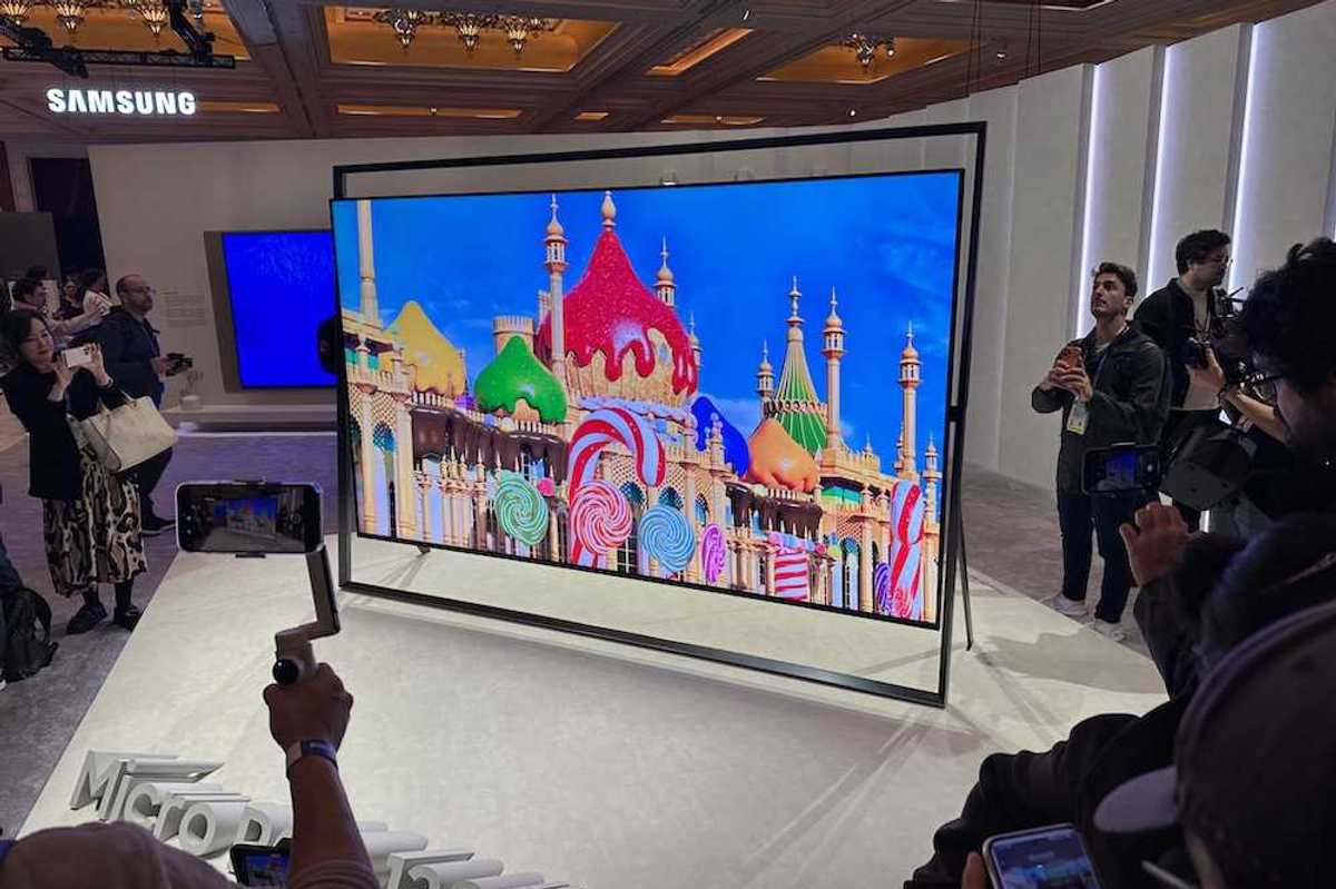 photo of The Worlds First 130-Inch Micro RGB TV (R95H)