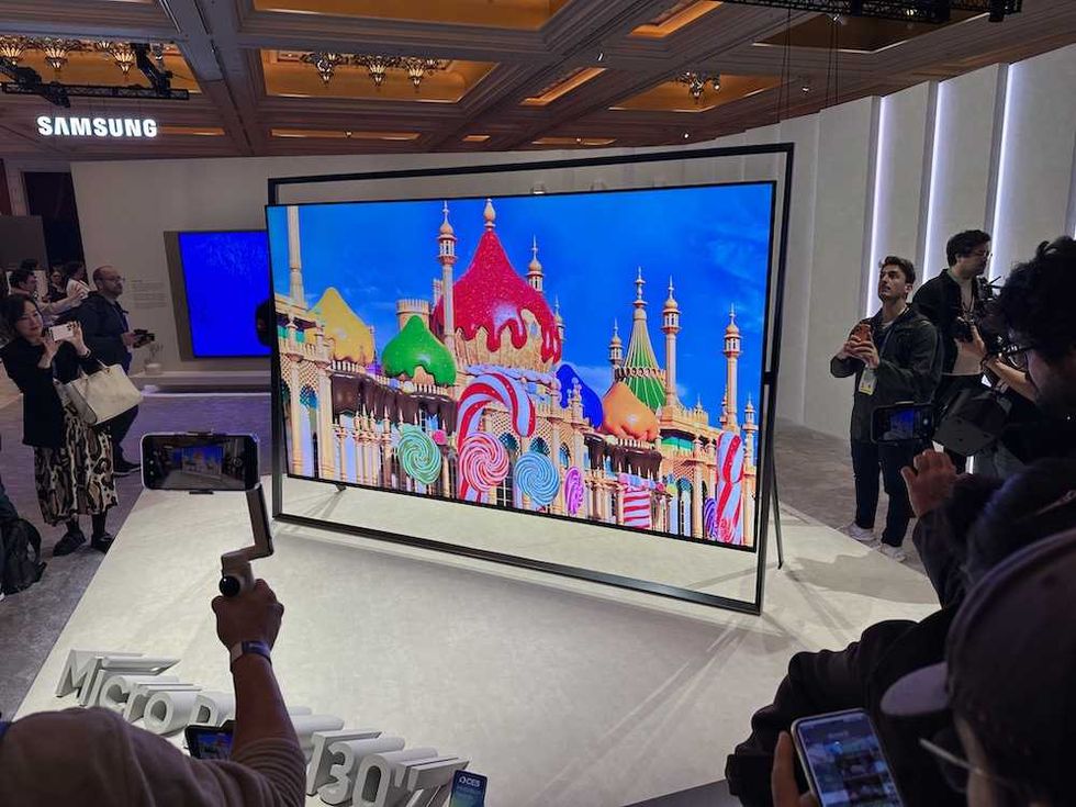 photo of The Worlds First 130-Inch Micro RGB TV (R95H)