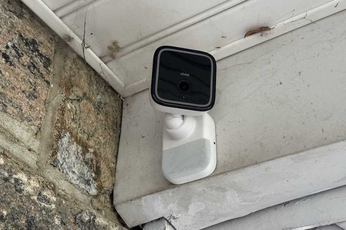 photo of Vivint Outdoor Camera Pro Gen 3 installed