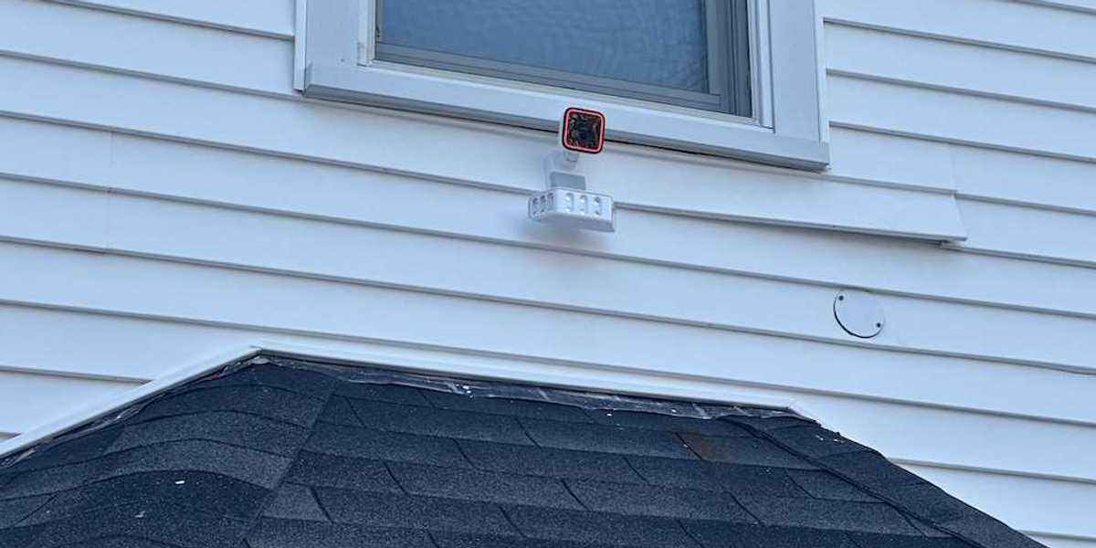 photo of Vivint Outdoor Camera Pro Gen 3 installed