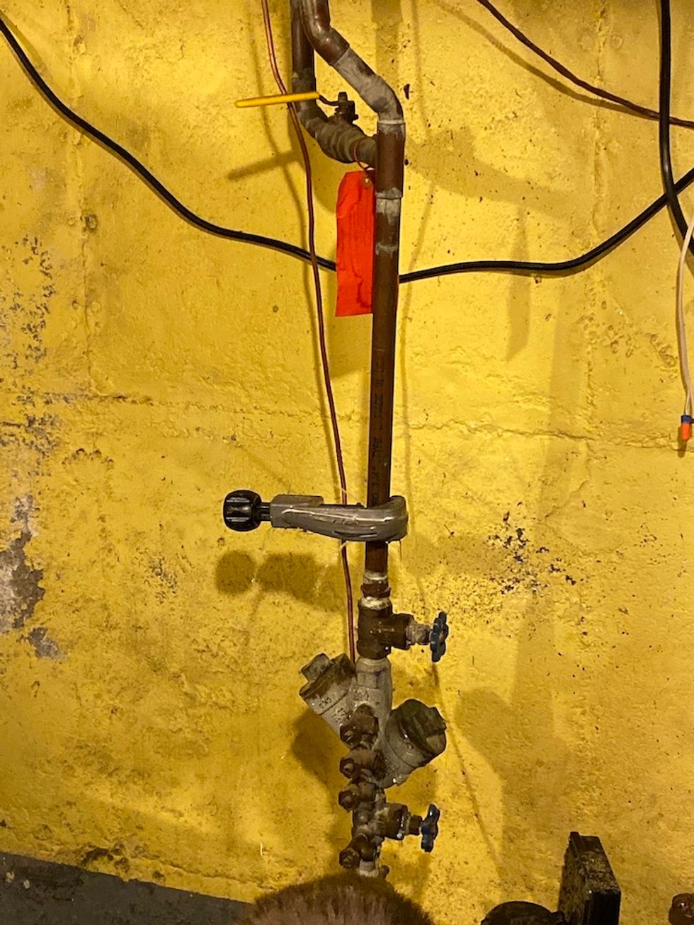 Photo of where we installed Phyn Plus