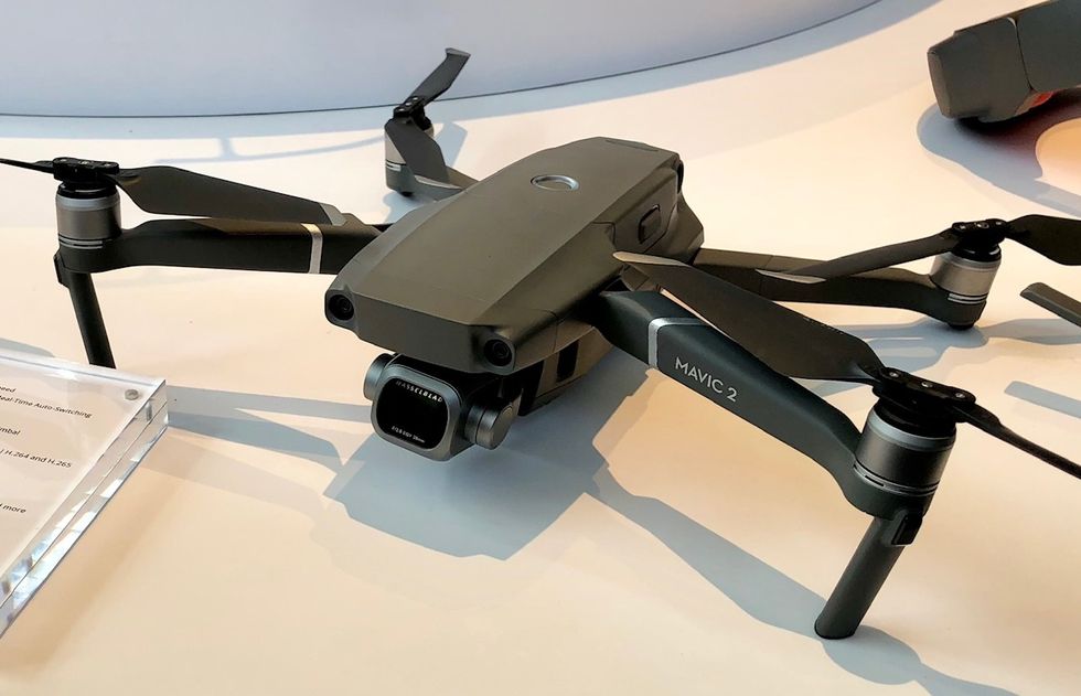 Picture of Mavic Pro2 on tabletop
