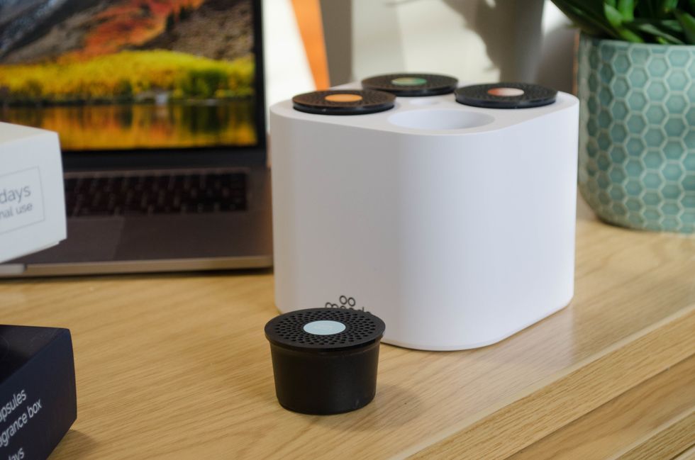 Picture of Smart Home Fragrance Box on a desk