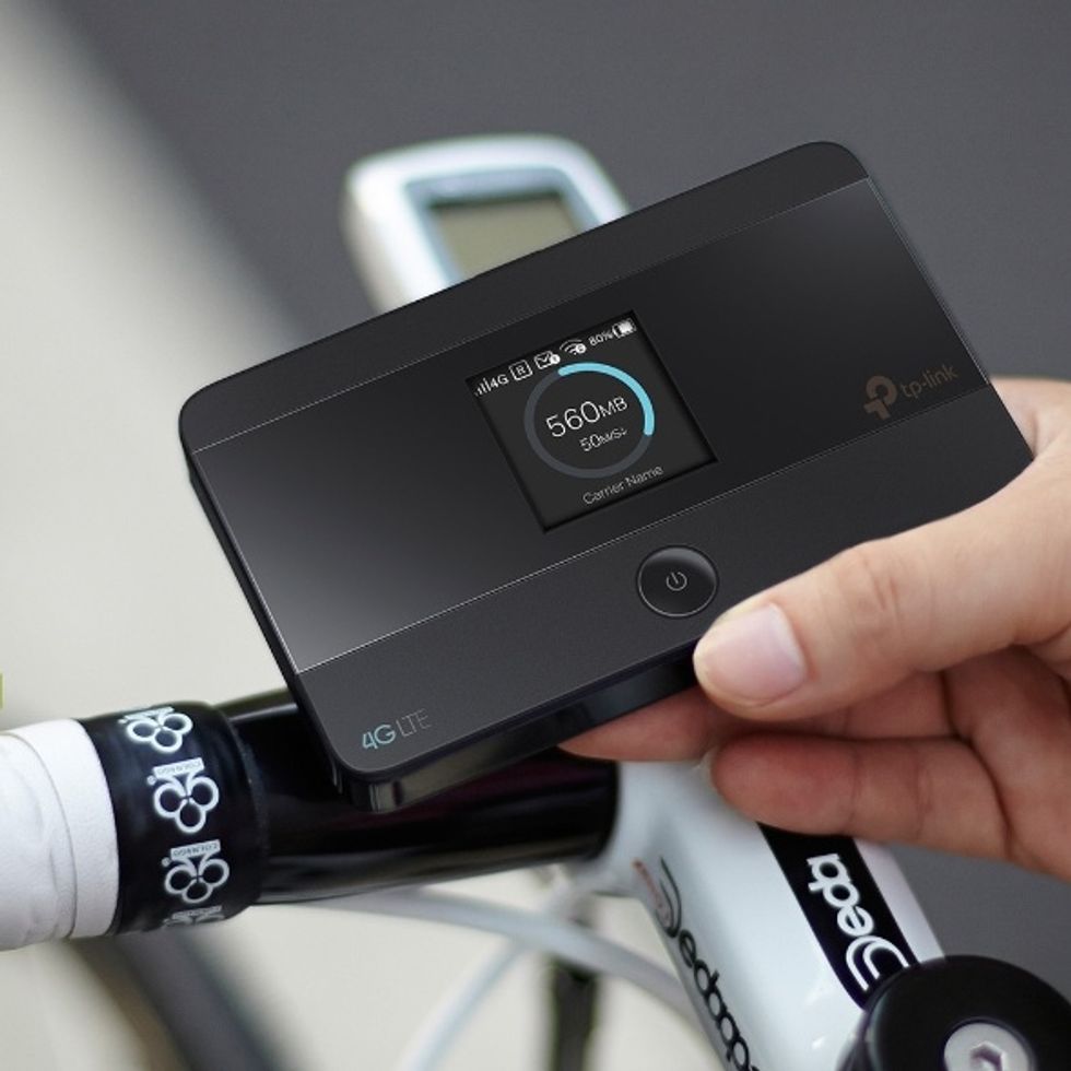 Picture of TP-Link mobile hotspot car