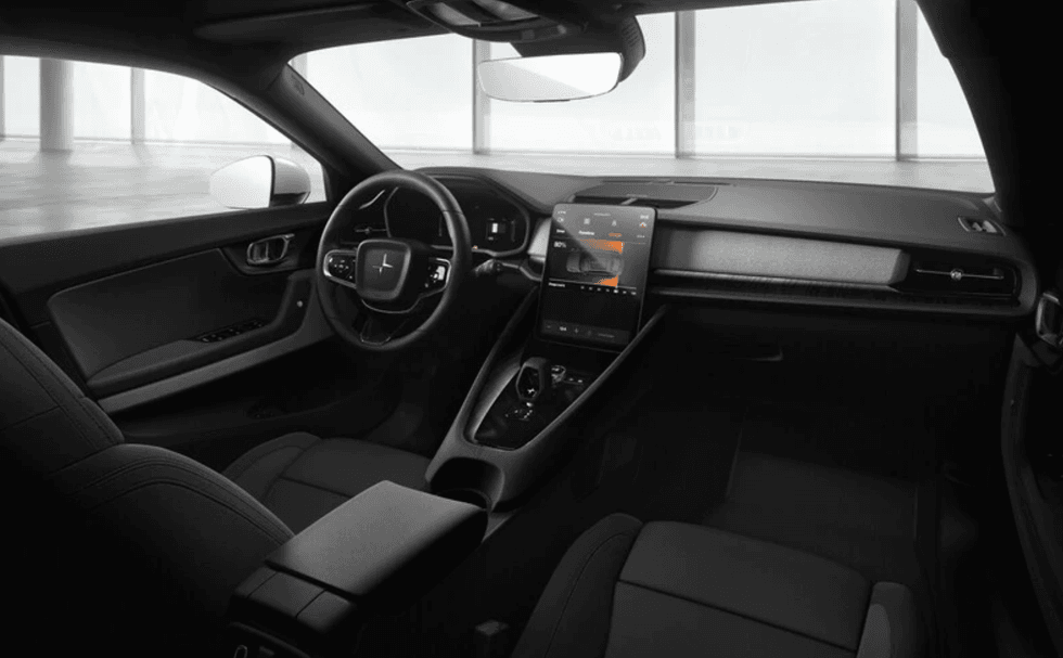 Polestar 2 interior