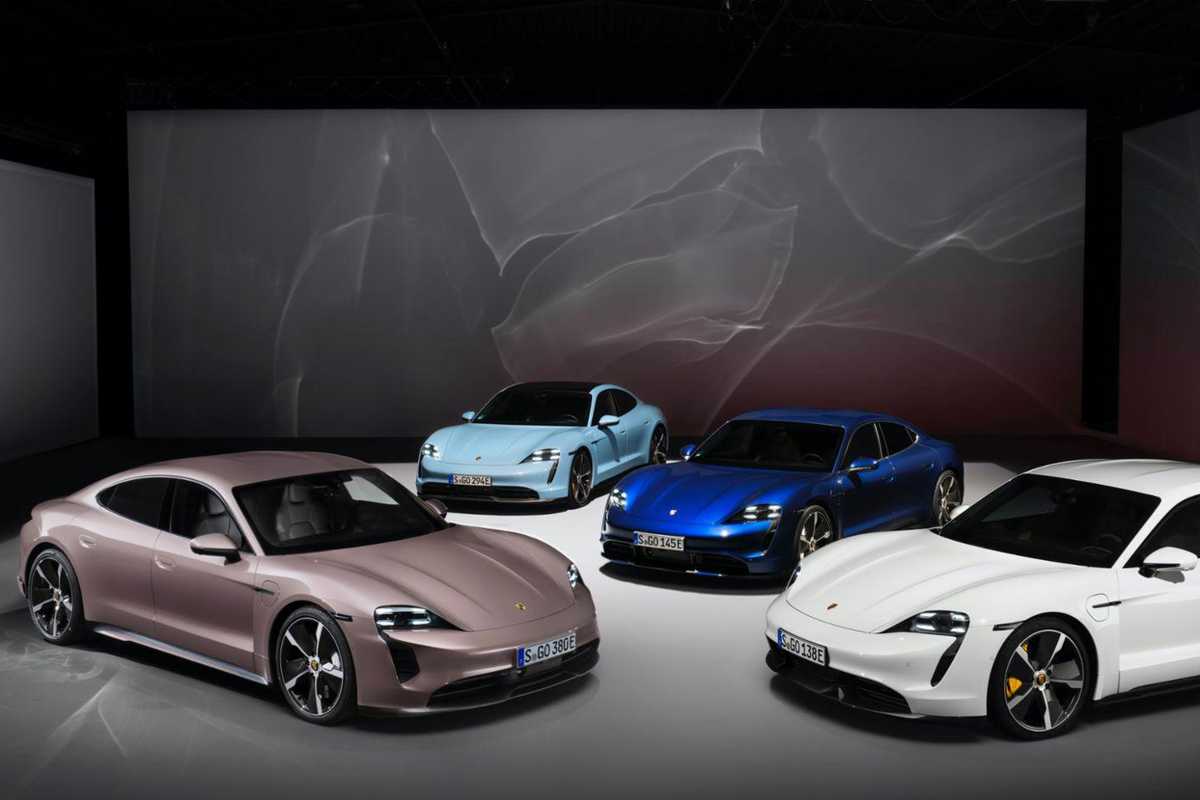 Porsche Taycan family