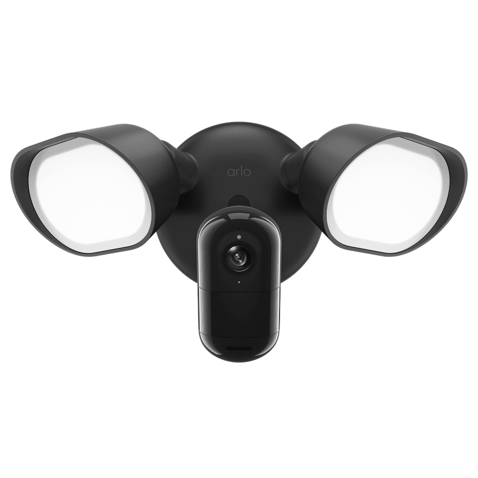 prodeuct shot of Arlo Wired Floodlight Camera