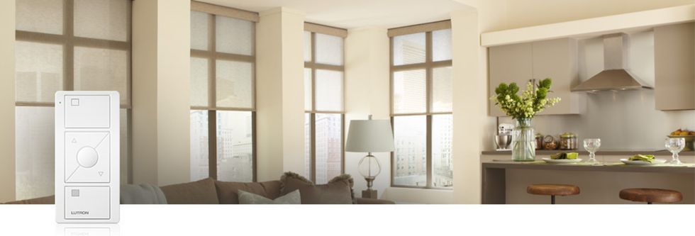Product image of Lutron smart blinds