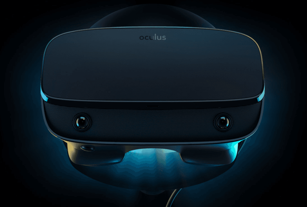 Product image of the Oculus Rift S virtual reality headset