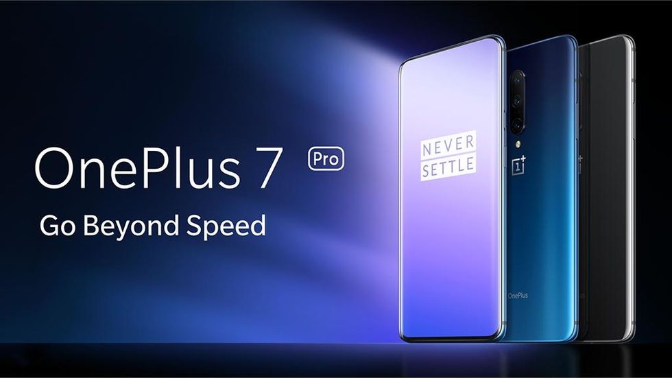 Product photo of the new OnePlus 7 Pro