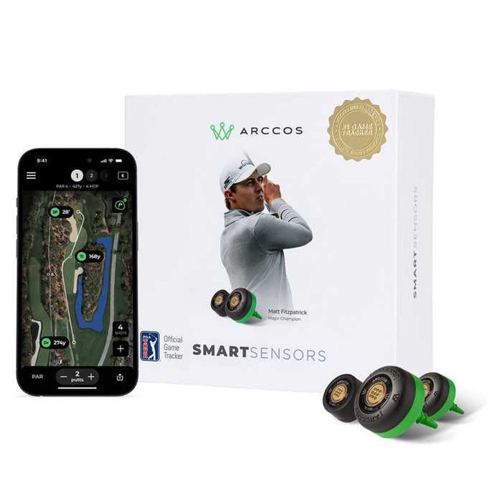 product shot of Arccos Gen 4 Smart Sensors