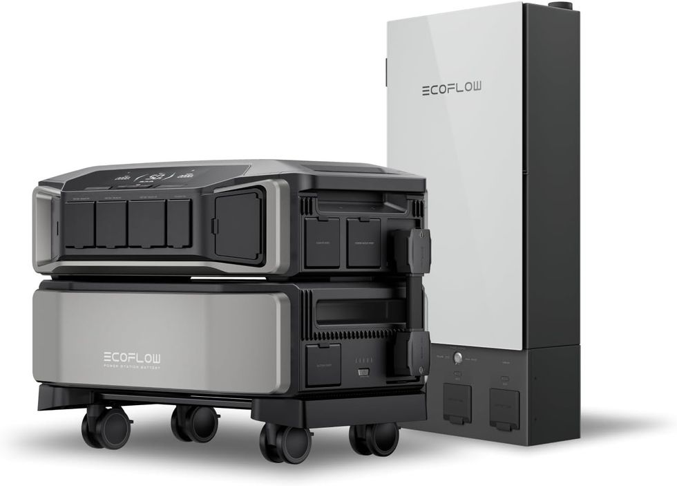 Product shot of ECOFLOW DELTA Pro Ultra with Smart Home Panel 2