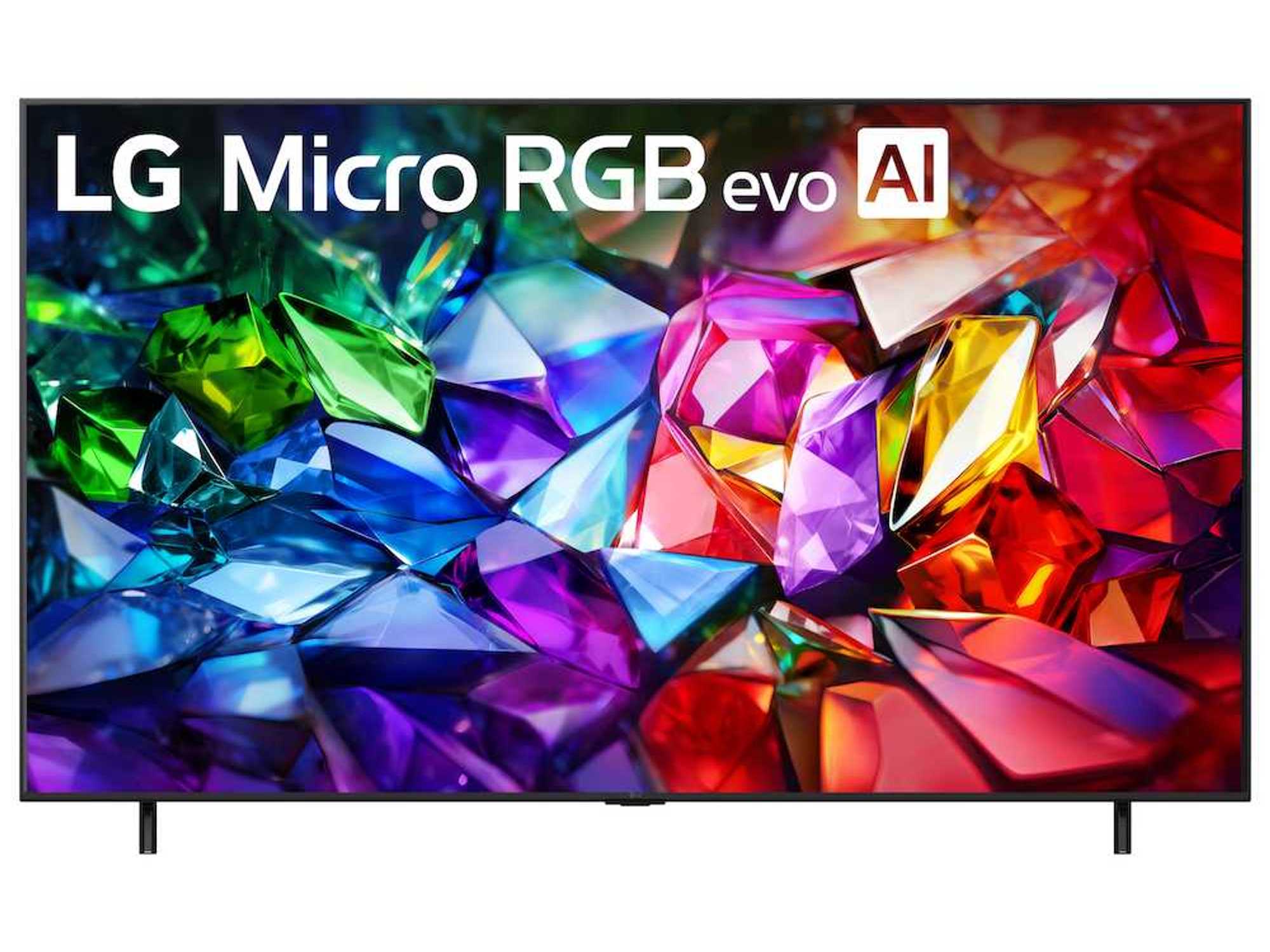 product shot of LG Micro RGB evo Smart TV
