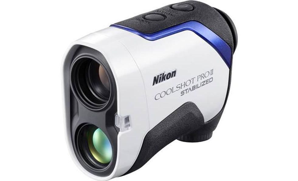 product shot of Nikon Coolshot Pro II Stablized Golf Laser Rangefinder