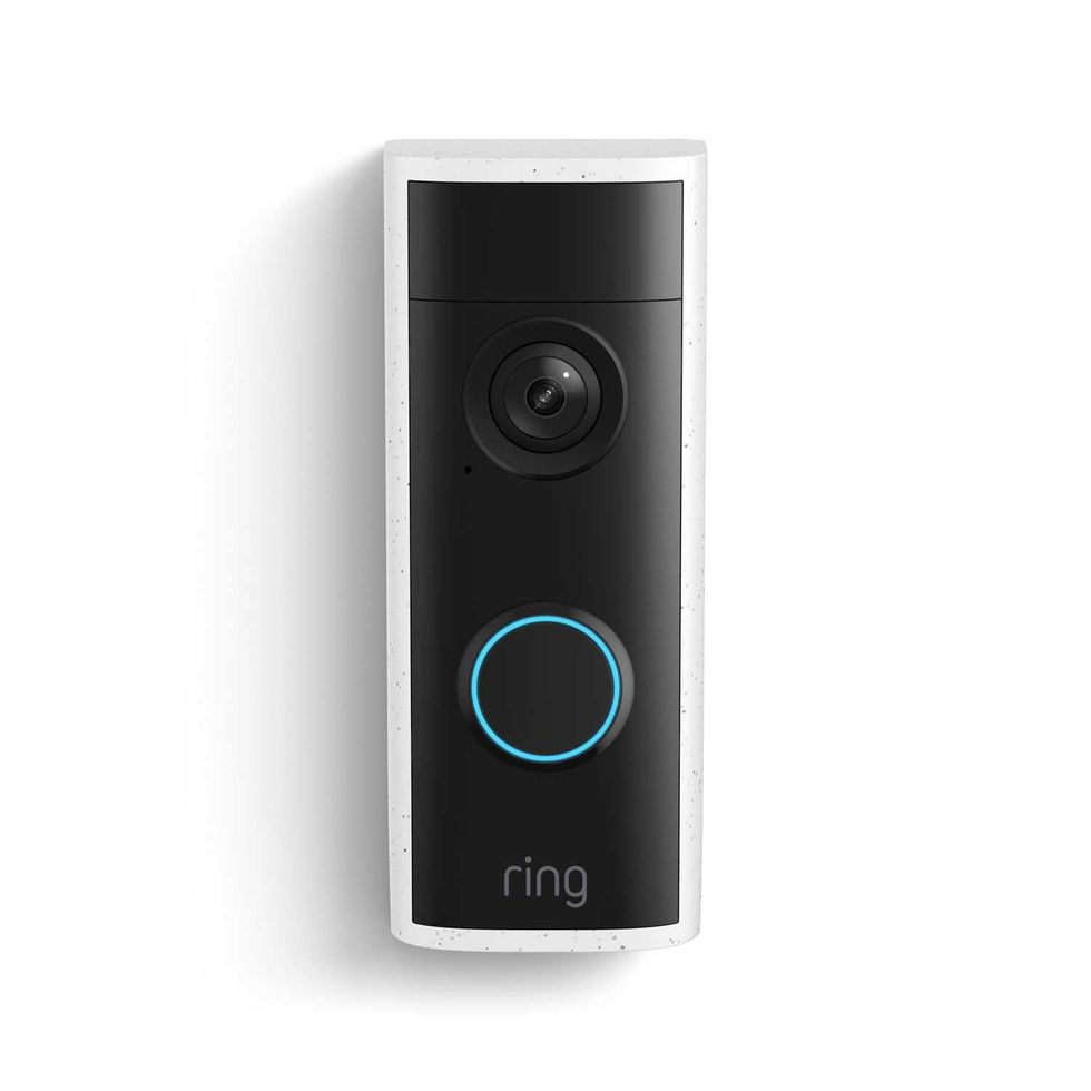 product shot of Ring Peephole Cam 2K in White