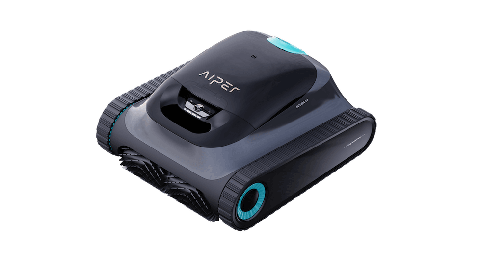 product shot of the Aiper Scuba S1 Cordless Robotic Pool Cleaner