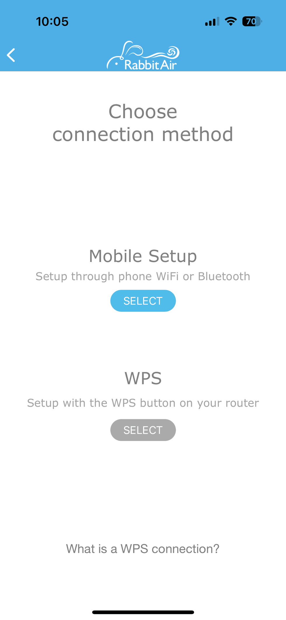 Rabbit Air app helps you setup your Rabbit Air A3