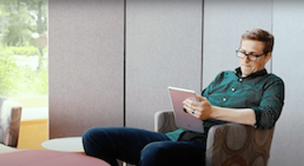 ReFocus cubicle panel