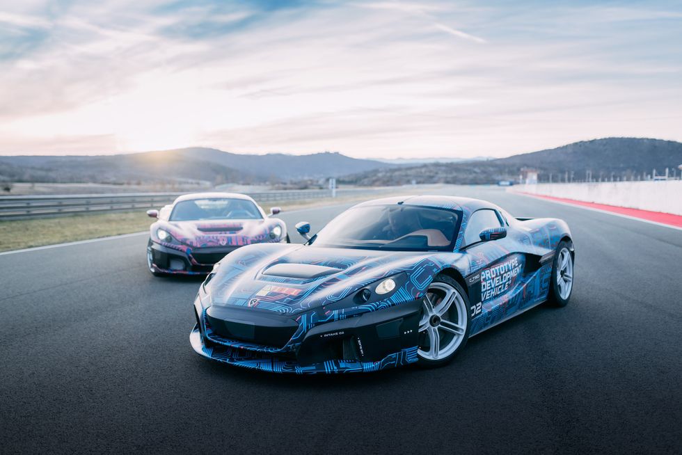 Rimac C_Two electric hypercar concept