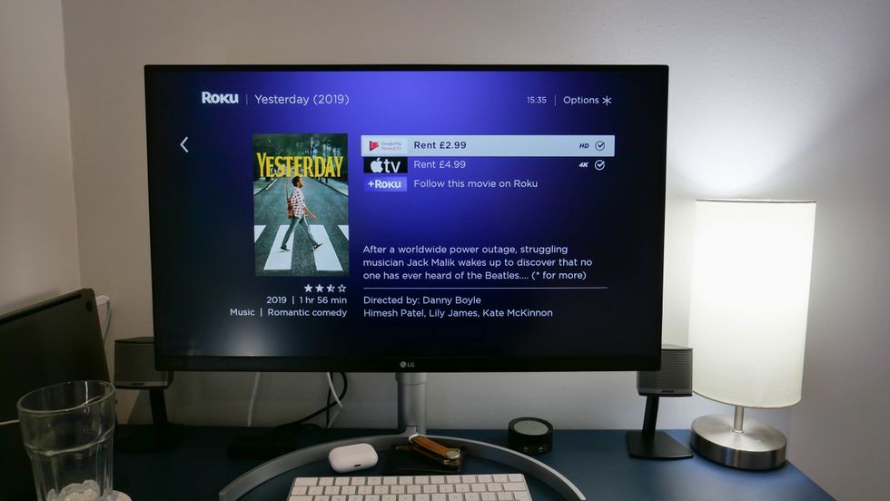 Roku Premiere user interface