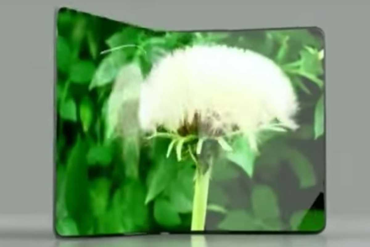 Samsung foldable smartphone