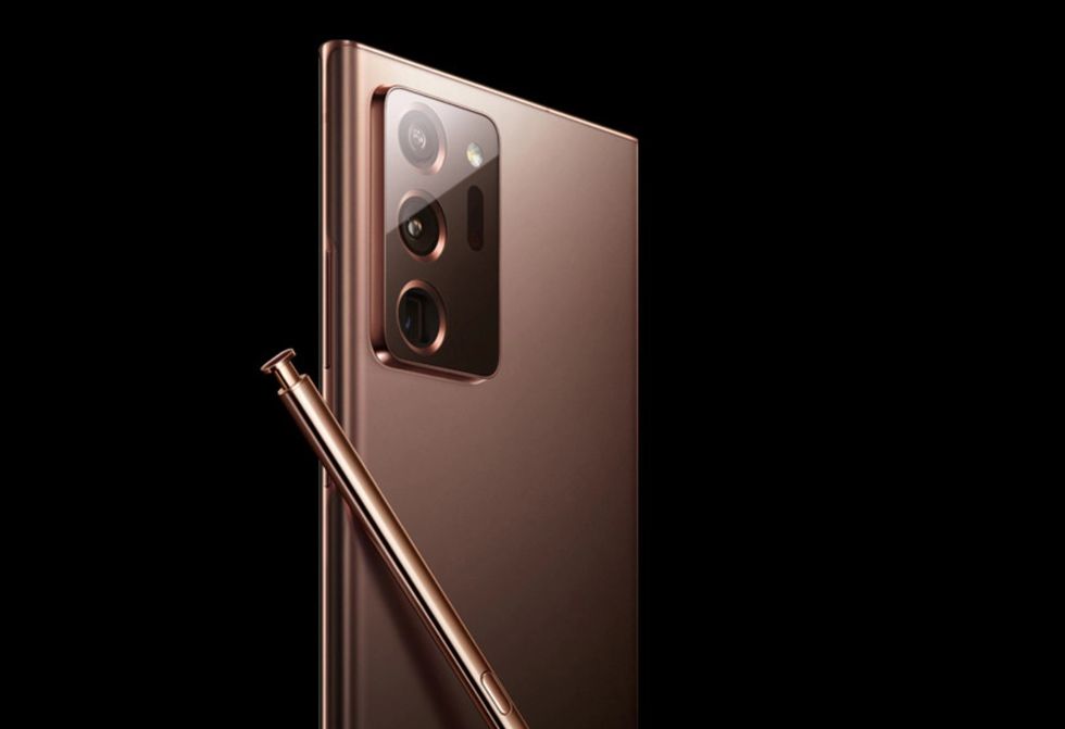 Samsung Galaxy Note 20 leaked image