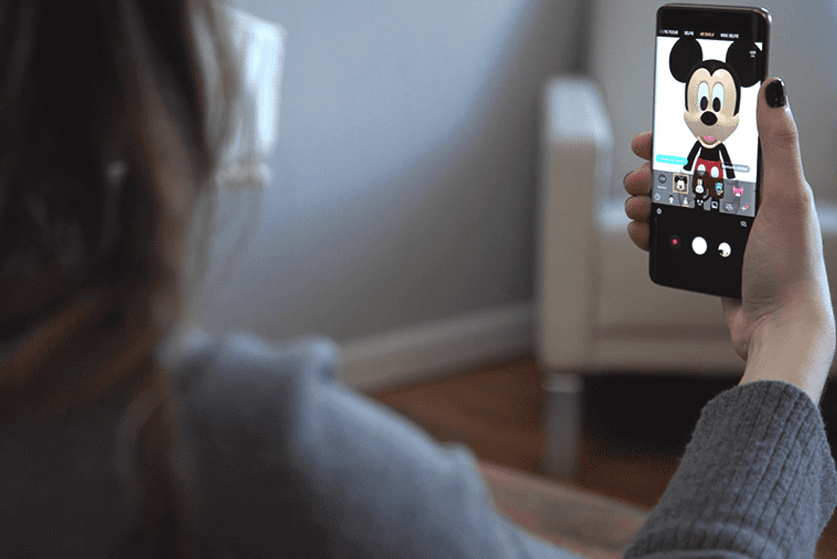 Samsung Mickey Mouse AR Emoji S9 S9+