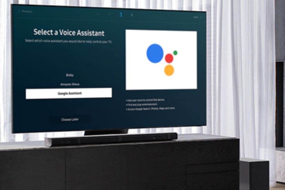 Samsung TV voice assistants