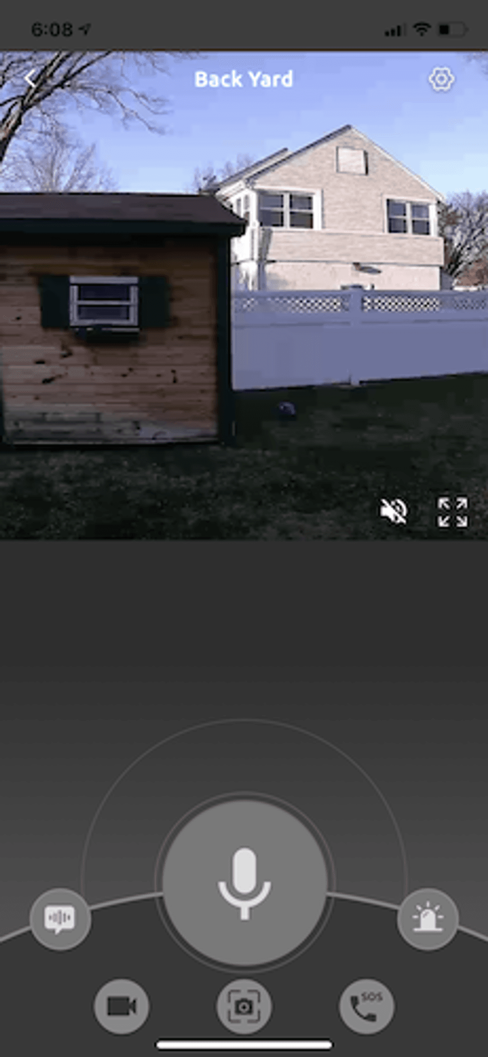 Screen shot of Toucan app dashboard