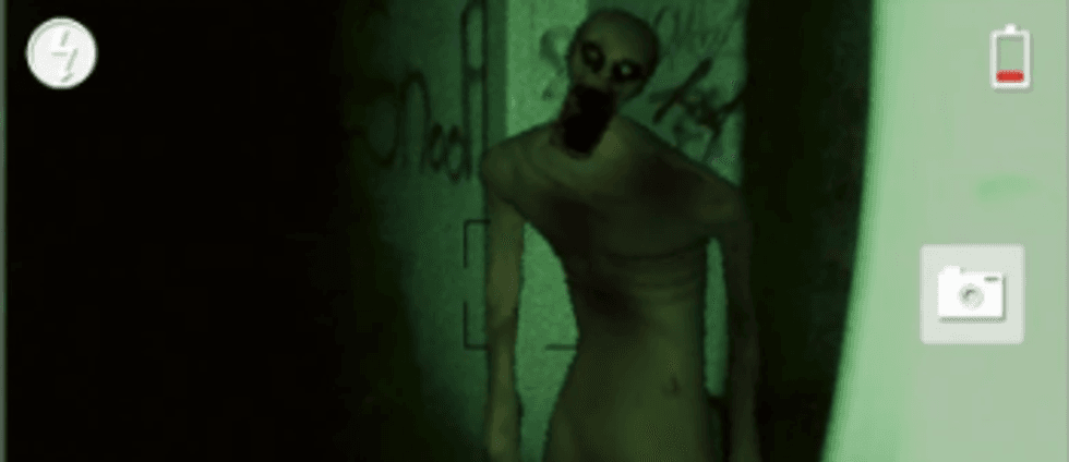 screenshot from ghost snap app