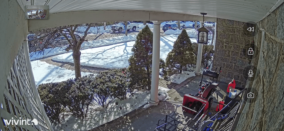 screenshot from Outdoor Camera Pro Gen 3 in Vivint app