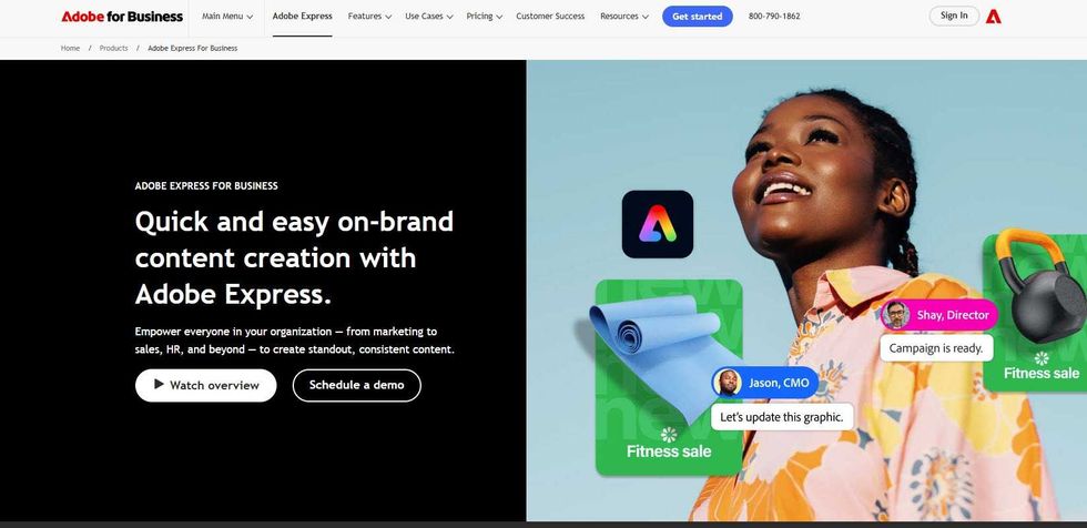 screenshot of Abode Express