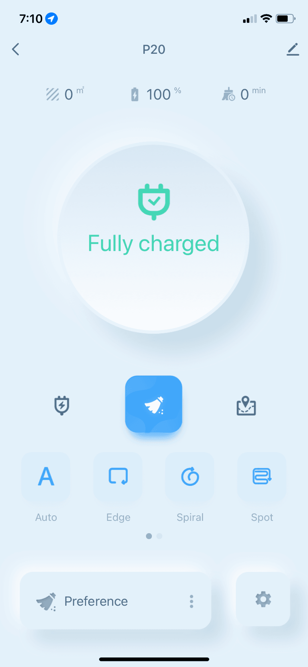 screenshot of Airrobo app