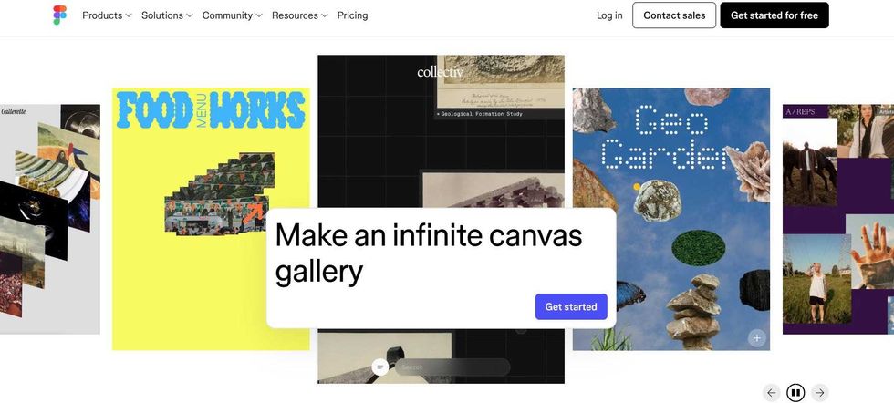 Screenshot of Figma
