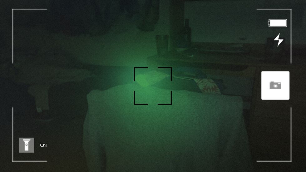 screenshot of ghost snap app