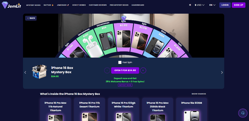 screenshot of JemLit