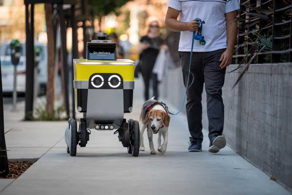 Serve Robotics delivery robot