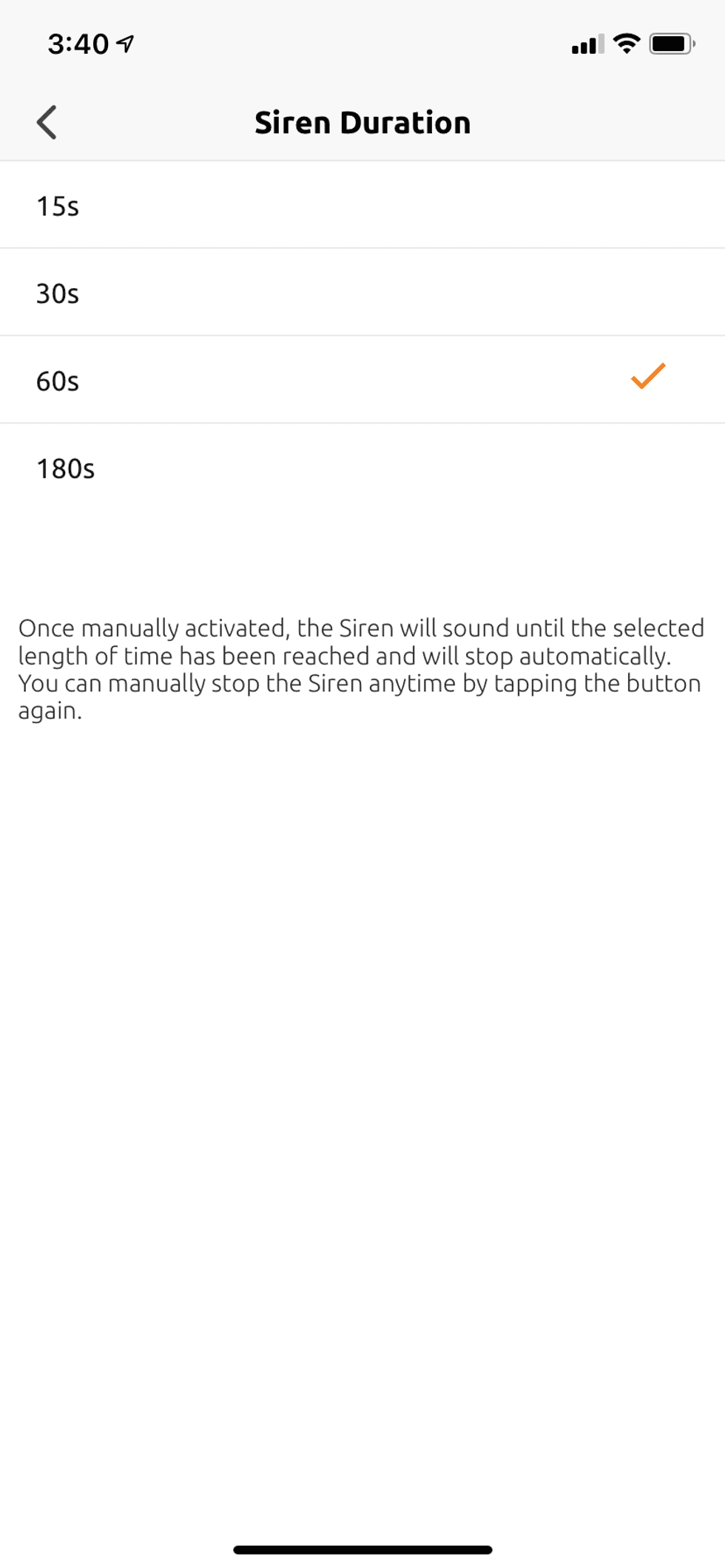 Setup the siren for Toucan Video Doorbell in app.