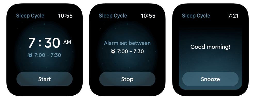 Sleep Cycle app for Apple Watch